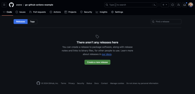 GitHub Releases Page